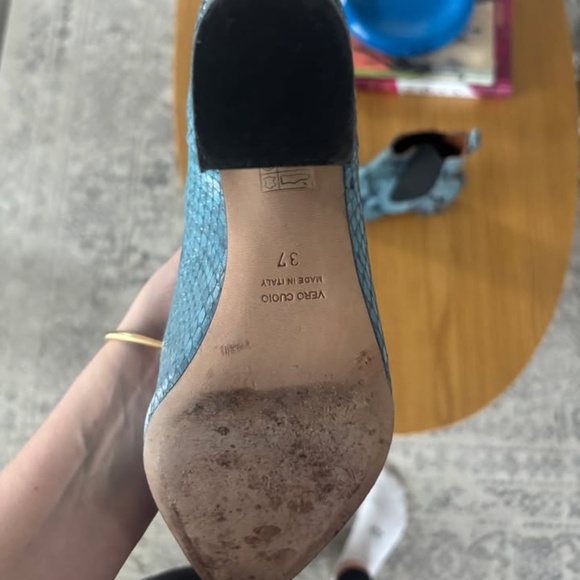 Paris Texas Blue Snake Boots - Picture 3 of 3